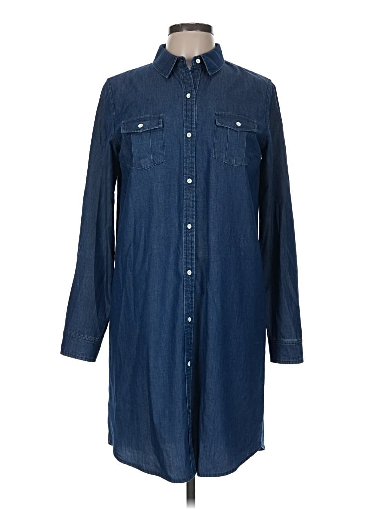 Pre-owned Maison Jules Casual Dress In Blue