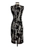 BCBGMAXAZRIA 100% Polyester Graphic Black Cocktail Dress Size 4 - photo 2