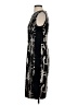 BCBGMAXAZRIA 100% Polyester Graphic Black Cocktail Dress Size 4 - photo 5