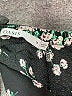 oasis 100% Viscose Floral Black Long Sleeve Blouse Size 12 - photo 7