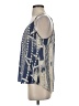 La Fee Verte 100% Silk Blue Sleeveless Silk Top Size XS - photo 5