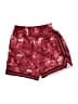 Nike 100% Polyester Graphic Red Athletic Shorts Size L - photo 1