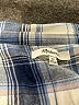Madewell Plaid Blue 3/4 Sleeve Button-Down Shirt Size XL - photo 7