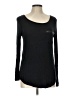 Splash Black Long Sleeve Top Size L - photo 1