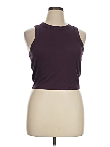 Madewell Supima&reg; Rib Crop Tank (view 1)