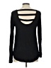 Splash Black Long Sleeve Top Size L - photo 2