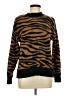 Apt. 9 100% Acrylic Animal Print Brown Pullover Sweater Size L - photo 1