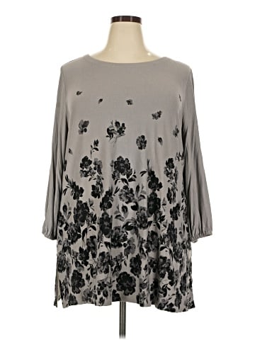 J.Jill 3/4 Sleeve T-Shirt (view 1)