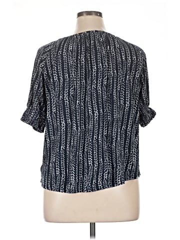 Lucky Brand Short Sleeve Blouse (view 2)
