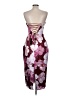 Lulus 100% Polyester Floral Burgundy Cocktail Dress Size M - photo 2