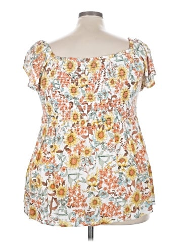Maurices Short Sleeve Blouse (view 2)