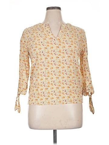 Ava Christine 3/4 Sleeve Blouse (view 1)
