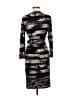 BCBGMAXAZRIA Graphic Black Cocktail Dress Size M - photo 2