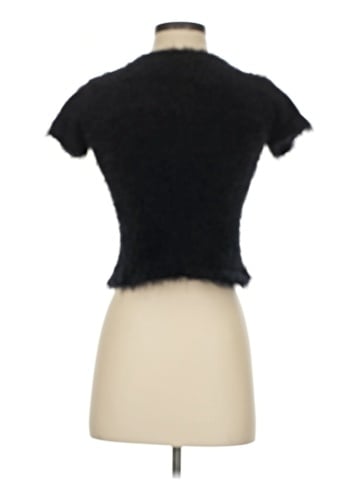 Aqua Short Sleeve Turtleneck (view 2)