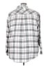 Maurices Plaid Gray Long Sleeve Button-Down Shirt Size 3X - photo 2