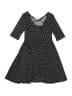 Dot Dot Smile Chevron-herringbone Black Dress Size 7 - photo 2