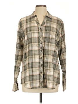 Weatherproof Long Sleeve Button Down Shirt
