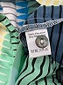 Lilla P 100% Polyester Stripes Green Casual Dress Size XS - photo 8
