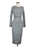 Bar III Tweed Gray Casual Dress Size S - photo 1