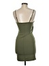 Ambiance Solid Green Cocktail Dress Size M - photo 2