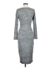 Bar III Tweed Gray Casual Dress Size S - photo 2