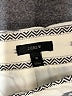 J.Crew 100% Polyurethane Stripes Ivory Casual Skirt Size 10 - photo 4