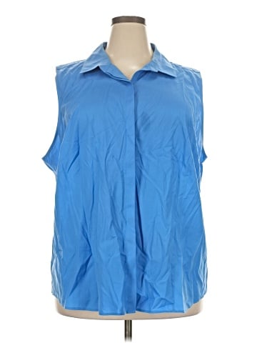 Talbots Sleeveless Button-Down Shirt (view 1)