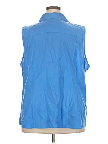 Talbots Sleeveless Button-Down Shirt (view 2)