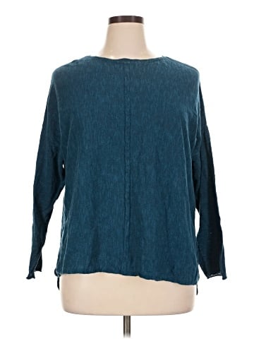 Eileen Fisher Long Sleeve Blouse (view 1)