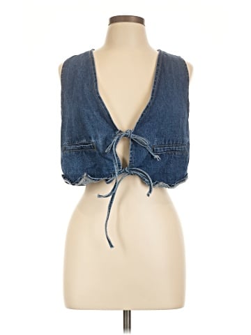 Shein Denim Vest (view 1)