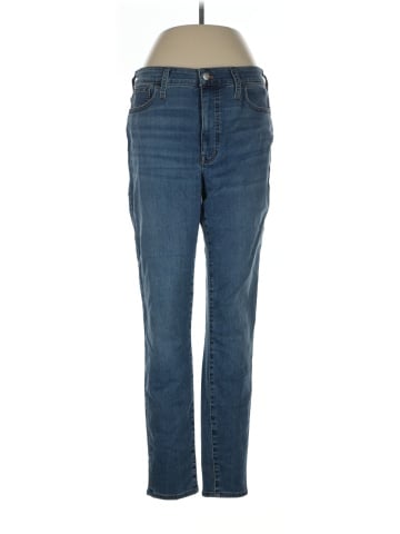 Madewell Tall Curvy 9" Mid-Rise Roadtripper Supersoft Skinny Jeans in Hastings Wash: TENCEL&trade; Denim Edition (view 1)