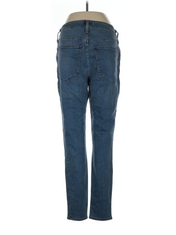 Madewell Tall Curvy 9" Mid-Rise Roadtripper Supersoft Skinny Jeans in Hastings Wash: TENCEL&trade; Denim Edition (view 2)