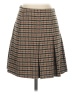 Max Studio Plaid Brown Casual Skirt Size S - photo 1