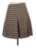 Max Studio Plaid Brown Casual Skirt Size S - photo 2