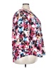 Torrid 100% Polyester Floral Pink 3/4 Sleeve Blouse Size 3X Plus (3) - photo 4
