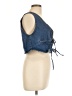 Shein Blue Denim Vest Size 8 - 10 - photo 4