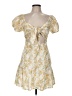 En Saison 100% Polyester Yellow Cocktail Dress Size M - photo 1