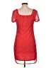 No Boundaries 100% Polyester Hearts Red Casual Dress Size L - photo 2