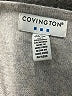Covington 100% Cashmere Gray Long Sleeve Top Size M - photo 4