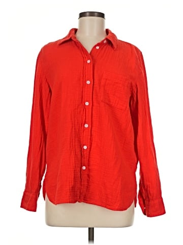 J.Crew Factory Store Long Sleeve Button-Down Shirt (view 1)