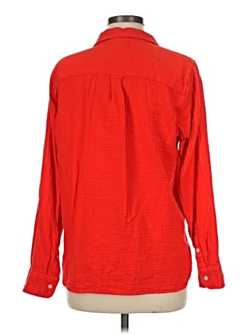 J.Crew Factory Store Long Sleeve Button-Down Shirt (view 2)