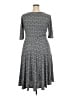 Lularoe Argyle Gray Casual Dress Size 24 - 26 - photo 2