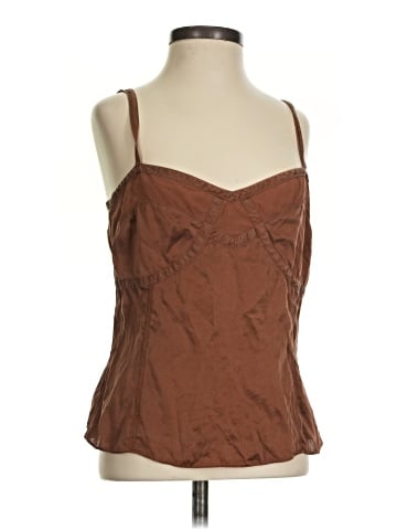 Anne Klein Sleeveless Silk Top (view 1)
