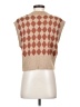 Sincerely Jules Argyle Tan Sweater Vest Size XS - photo 2