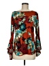 Coco Bianco Burgundy Long Sleeve Blouse Size M - photo 1