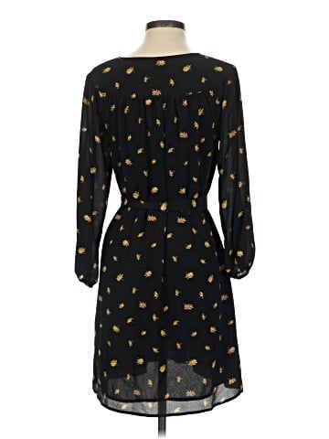 Madewell Tie-Waist Mini Dress in French Daisies (view 2)