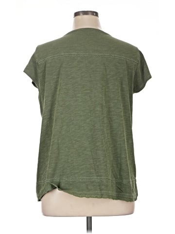 Coldwater Creek Short Sleeve Henley (view 2)