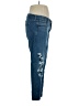 Gap Outlet Floral Blue Jeans Size 16 - photo 4