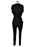 Loveappella Solid Black Jumpsuit Size M - photo 2