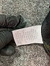 Pearl 100% Nylon Floral Black Casual Pants Size 2 - photo 8